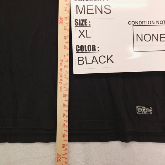 LRG Short Sleeve Crew Neck Graphic T-Shirt Mens Size Extra Large XL Black - Picture 9 of 10